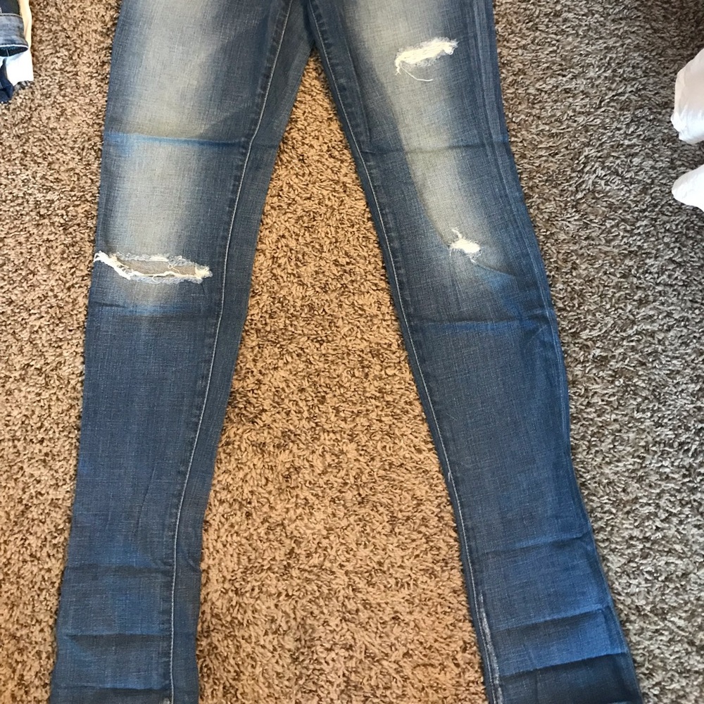 Blue Jean Joe’s Brand with holes - Picture 4 of 4